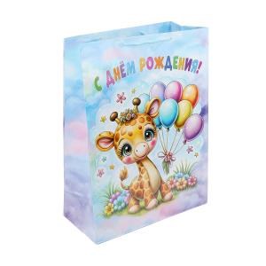 {{photo.Alt || photo.Description || 'Пакет подарочный глянцевый xl,жирафик,140 гр/м2 ЧУДО ПРАЗДНИК'}}