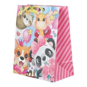 {{photo.Alt || photo.Description || 'Пакет подарочный МАТОВЫЙ l,зверьки,140 гр/м2 ЧУДО ПРАЗДНИК'}}