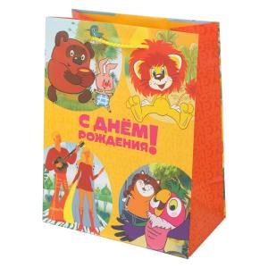 {{photo.Alt || photo.Description || 'Пакет подарочный СОЮЗМУЛЬТФИЛЬМ МАТОВЫЙ, м,140 гр/м2 ЧУДО ПРАЗДНИК'}}