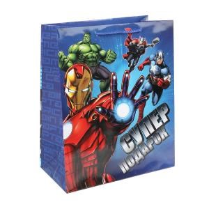 {{photo.Alt || photo.Description || 'Пакет подарочный глянцевый l,супергерои,140 гр/м2 ЧУДО ПРАЗДНИК'}}