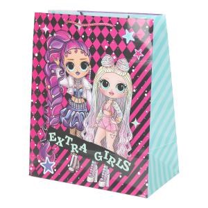 {{photo.Alt || photo.Description || 'Пакет подарочный глянцевый l,супер девочки,140 гр/м2 ЧУДО ПРАЗДНИК'}}