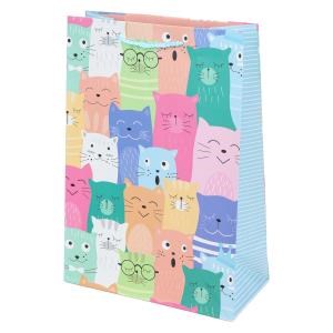 {{photo.Alt || photo.Description || 'Пакет подарочный МАТОВЫЙ ml,коты,140 гр/м2 ЧУДО ПРАЗДНИК'}}