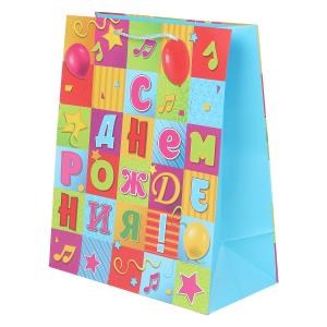 {{photo.Alt || photo.Description || 'Пакет подарочный МАТОВЫЙ l,день рождения,140 гр/м2 ЧУДО ПРАЗДНИК'}}