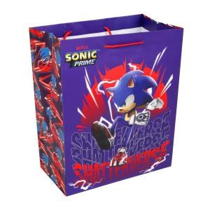 Пакет подарочный МАТОВЫЙ Sonic м,140 гр/м2 ЧУДО ПРАЗДНИК PM-117642-SN