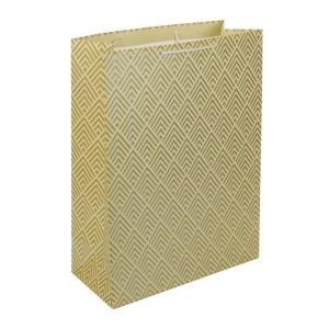 Пакет подарочный с глиттером, геометрия, xl,190 гр/м2 ЧУДО ПРАЗДНИК PTXL-15-GD