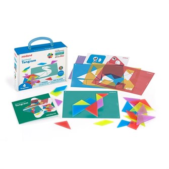 Набор для творчества Miniland Tangram Translucents 107429505
