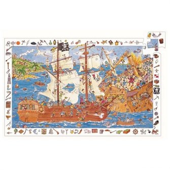 Пазл детский развивающий на тему пиратов Djeco 37506 169794594