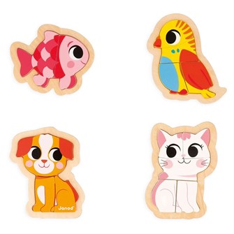 Пазлы Janod Домашние животные 107392579