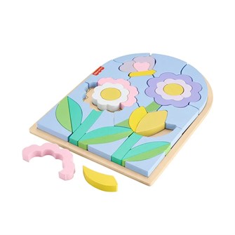Пазл Fisher Price Цветочные мотивы из дерева 141837923