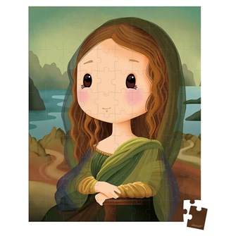 Пазл Janod Мона Лиза Леонардо да Винчи 184580007