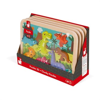 Пазл Janod Dinosaurier Chunky 145180740