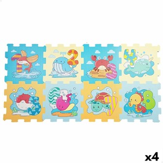 Игровой коврик Colorbaby Морской EVA 8 Предметы (4 штук) 115339493