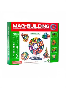 {{photo.Alt || photo.Description || 'Конструктор магнитный 78 элементов Mag-Building'}}