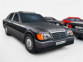 Мягкая игрушка-подушка-сувенир «Mercedes-Benz W140» — эксклюзив для ценителей 188686