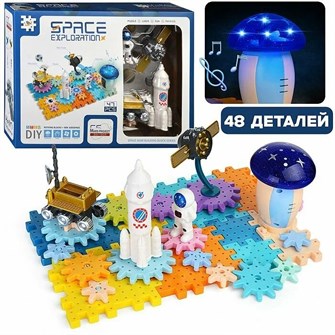 {{photo.Alt || photo.Description || 'Конструктор Oubaoloon «Космическая станция-1» (48 деталей)'}}