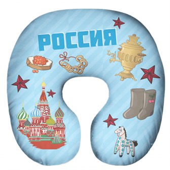 Подушка под шею Игрушка Россия 02 АБ001020