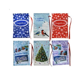 Набор Мешочек для подарков/6шт АБ000032