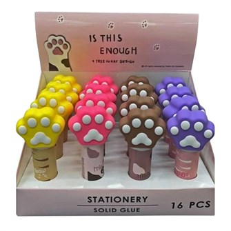 78164 Клей-карандаш Лапка 9 г, ПВП, дисплей бокс 78164