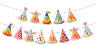 Гирлянда "Happy Birthday" 616003 616003