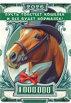 Карманный календарь 2026 "Символ года" КГ-26-161 КГ-26-161
