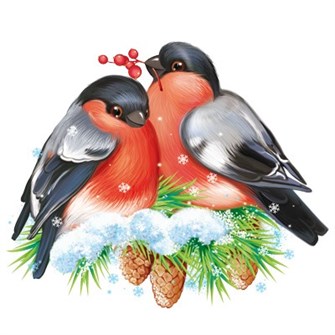 Новогодний вырубной плакат с символом года 