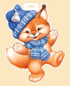 Плакат фигурный 