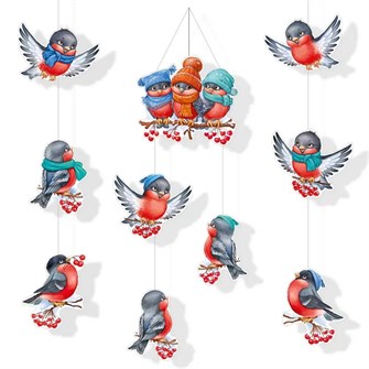 Гирлянда на ленте 