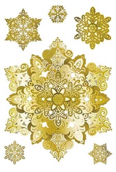 Новогодние наклейки 