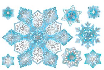 Новогодние наклейки 