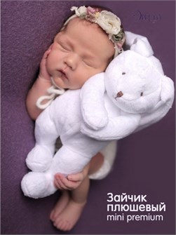 {{photo.Alt || photo.Description || 'Игрушка серии Mini premium Зайка DrЁma 825 белый'}}