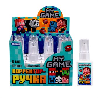 {{photo.Alt || photo.Description || '77110 Корректор-ручка My game 6 мл, с металлическим наконечником, в дисплее'}}