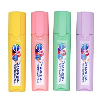 {{photo.Alt || photo.Description || '77382 Маркеры-текстовыделители, ПАСТЕЛЬ, 4 шт, в ПВХ-упаковке'}}