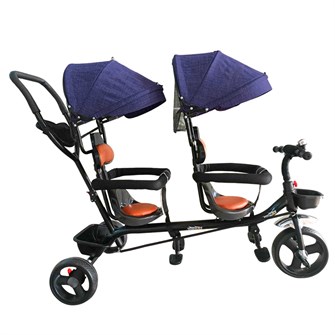 Велосипед трехколесный Dvizhok синий FG240528298L-3 колеса ЭВА  10