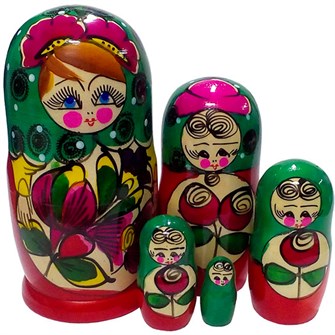 Матрешка 5 в 1 расп. мал.(RNToys) Д-116 478-434