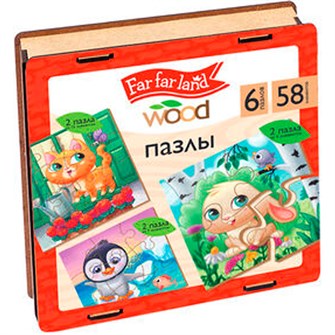 {{photo.Alt || photo.Description || 'Деревянный Пазл для малышей 58 эл Far far land Wood 05145'}}