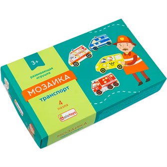 Деревянная Мозаика Транспорт МКТ01 /16/. 478-304