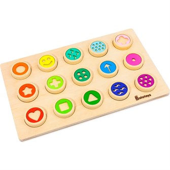 Деревянный Сортер тактильный сортер СОР103 478-620