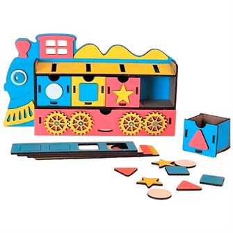 Деревянный Сортер Паровозик РИ-007 979-048