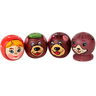 Деревянный Пальчиковый театр Три Медведя ДИ505 979-477