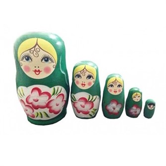 Деревянная матрешка расписная №2 ИД-6047 278-884