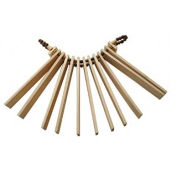 Деревянная трещетка пластинчатая веерная Р-45/909 278-639