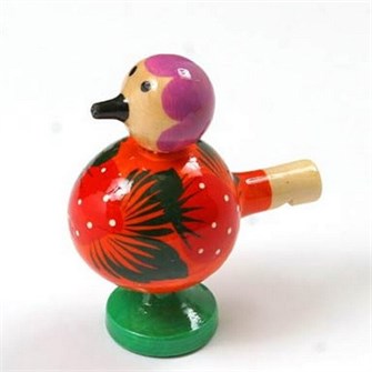 Деревянная свистулька Птичка краш. 7883 279-815