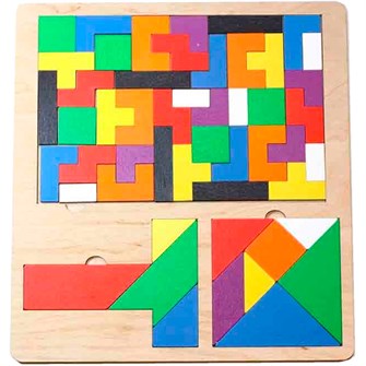 Деревянный пазл TETRISWOOD 00796 380-056