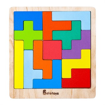 Деревянный Пазл Тетрис ТТР02 380-502