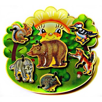 Деревянная шнуровка В лесу 7784 278-771