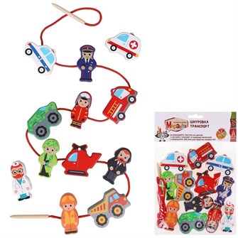 {{photo.Alt || photo.Description || 'Деревянная Шнуровка Транспорт 12 дет. 76858'}}