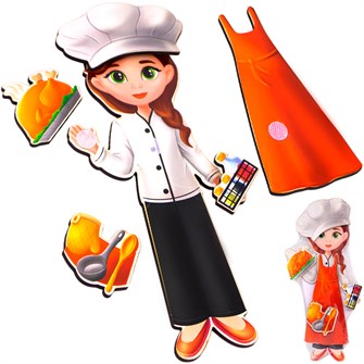 {{photo.Alt || photo.Description || 'Деревянный Конструктор на липучках: Профессия Повар ОА-00000432 /Арбо/'}}