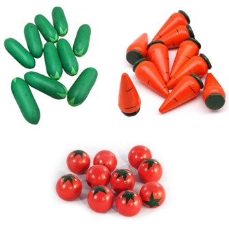 Деревянный счетный материал Овощи Р-45/788 278-608