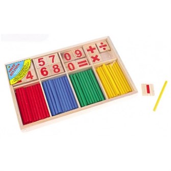 Деревянный счетный материал Считаем вместе ИД-1407 279-191