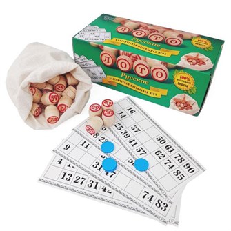 Деревянное Лото Русское 8056 712-091